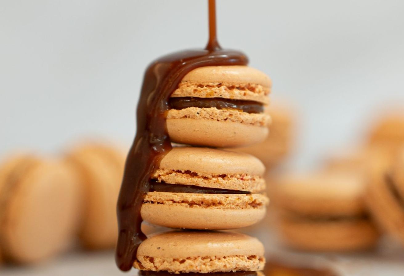 Macaron caramel beurre salé