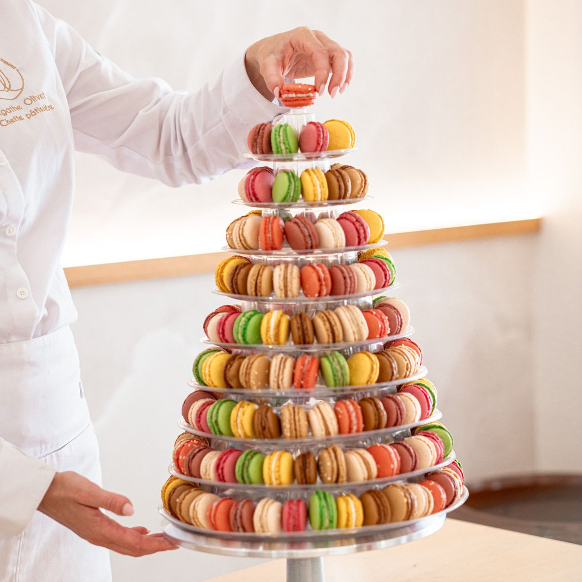 Pyramide de macarons