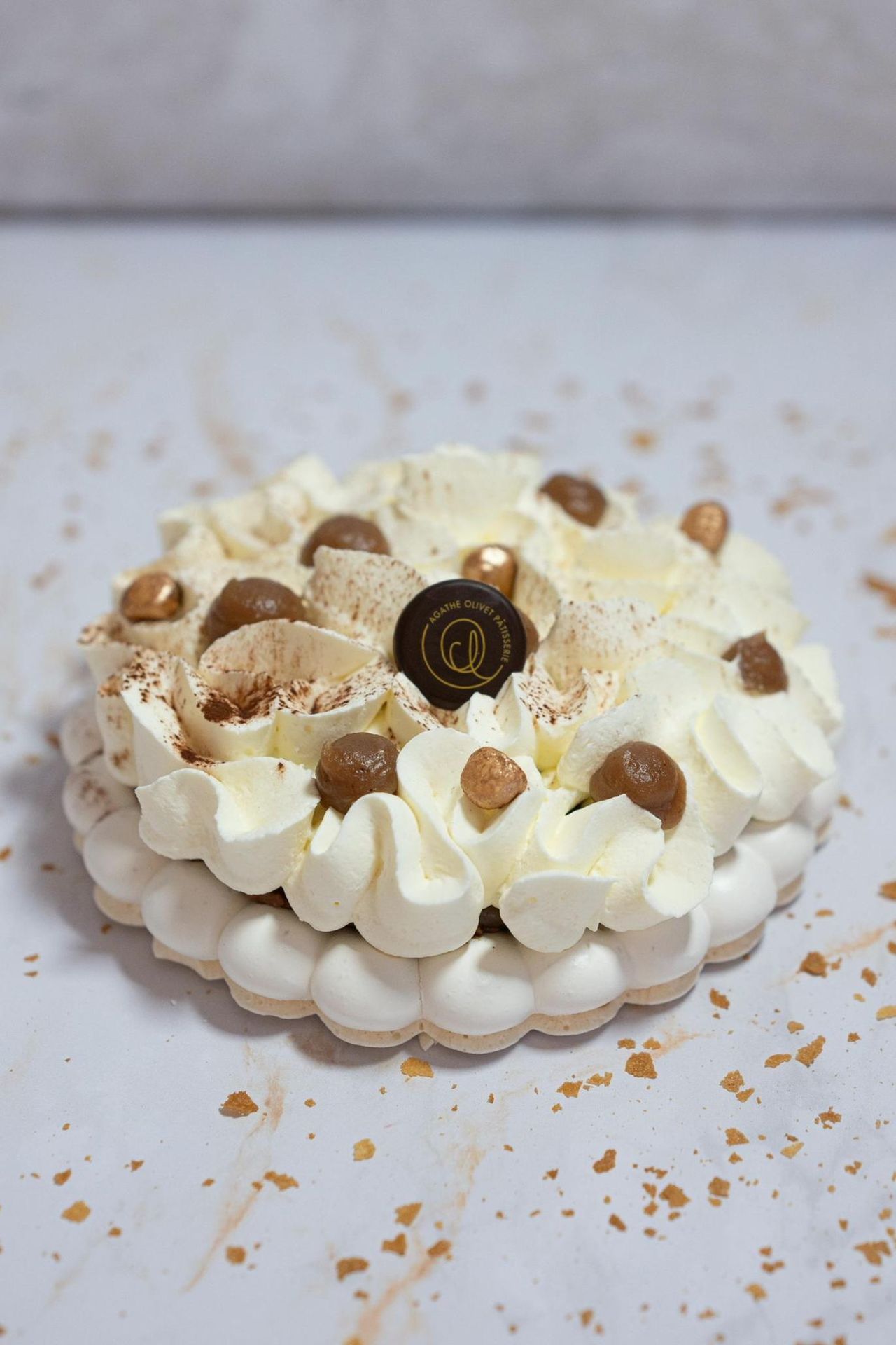Pavlova aux Marrons